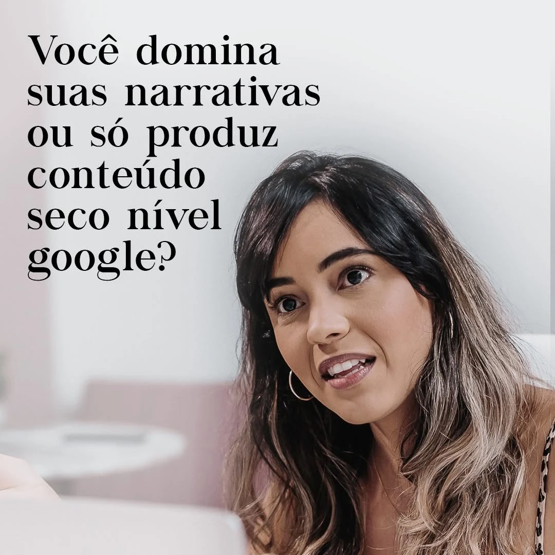 Clara Do Vale em publicação sobre narrativas e posicionamento de marca